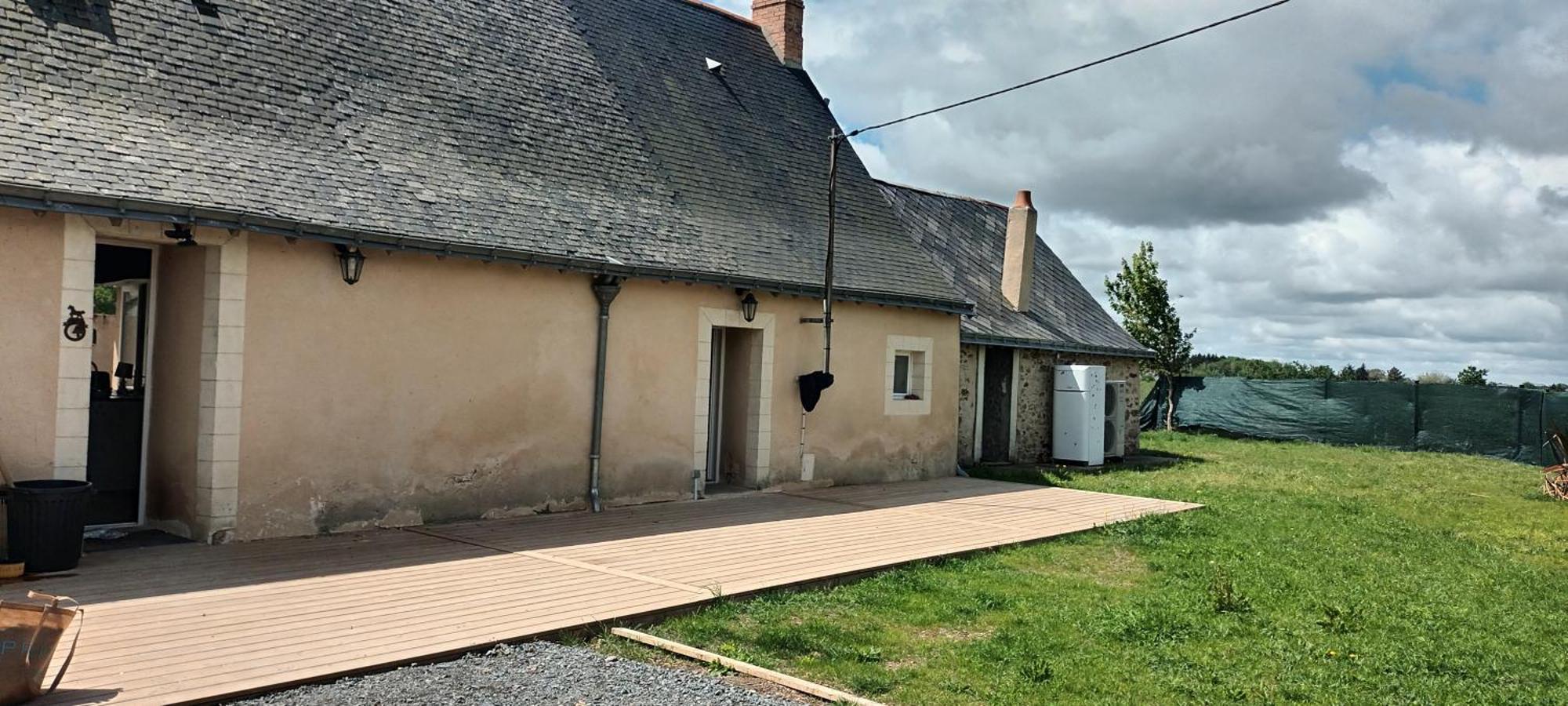 Maison De Campagne Seiches-sur-le-Loir 外观 照片